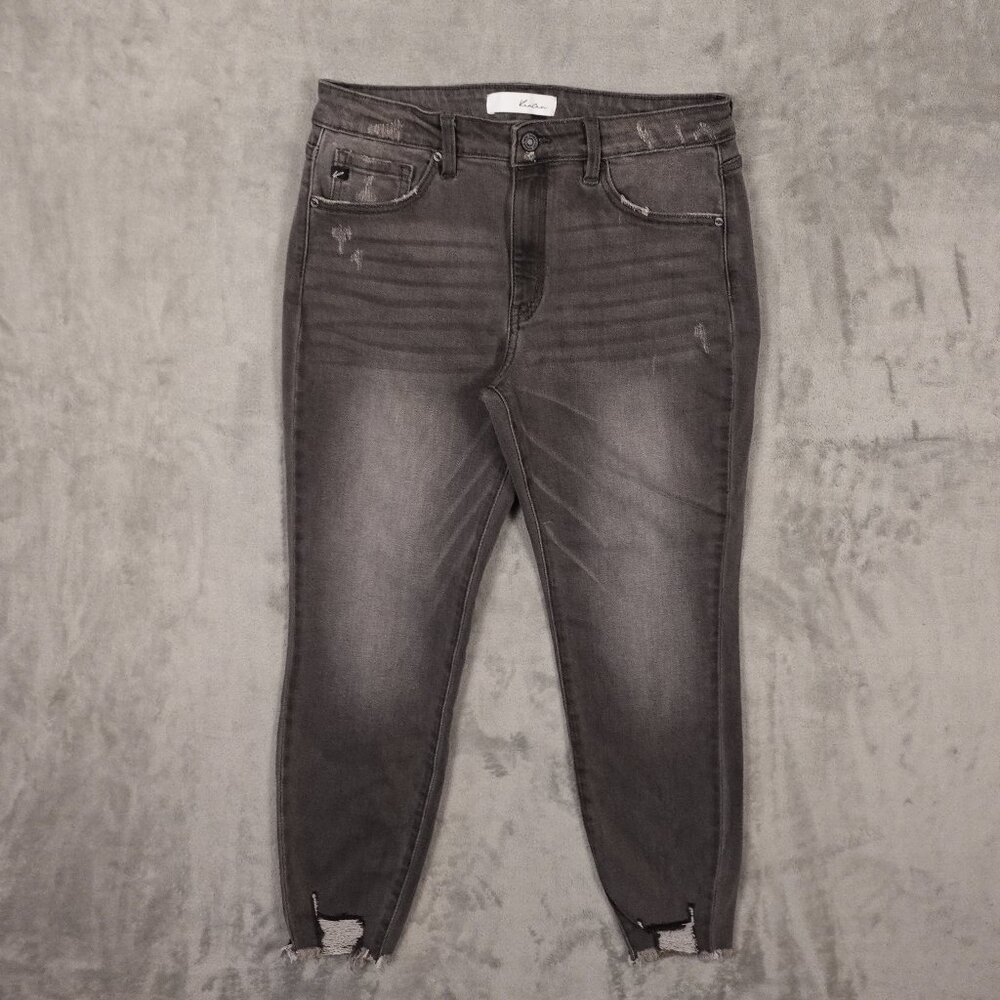 KanCan High Rise Distressed Skinny Jeans | Size 13/30